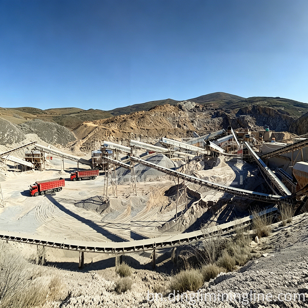 modular stone crushing line
